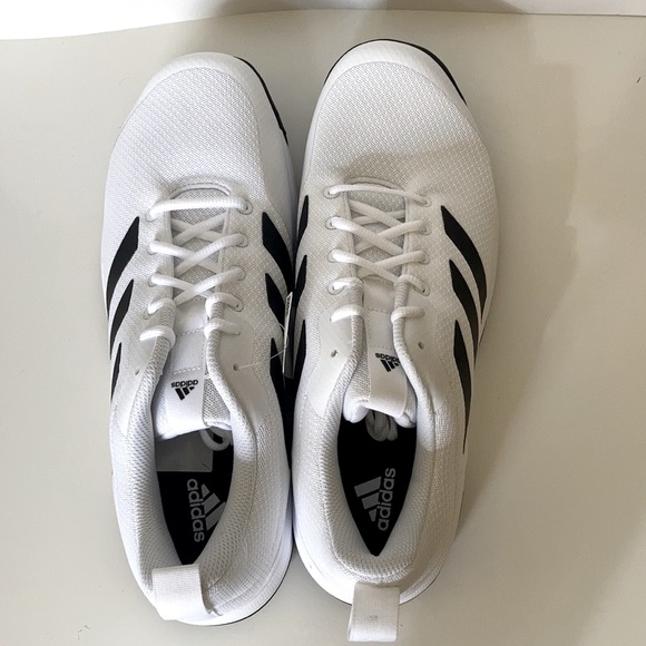 Adidas Game Spec Tennis white cream black size 12 - Picture 6 of 7